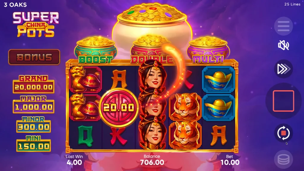 Super China Pots Game